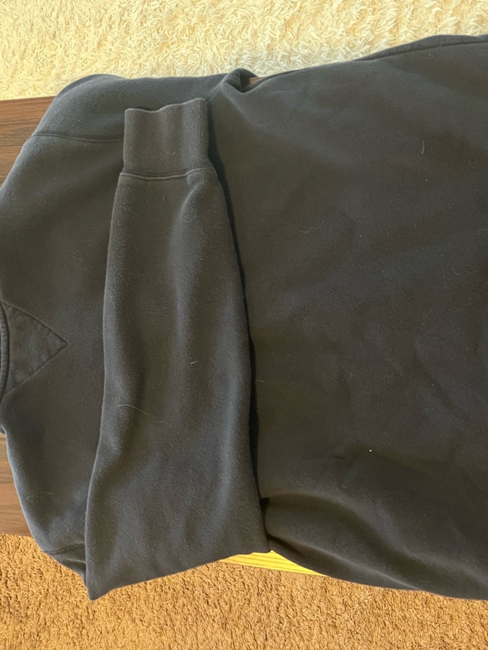 Tommy Hilfiger Dark Navy Pullover with Signature Flag Detail - Picture 3 of 3